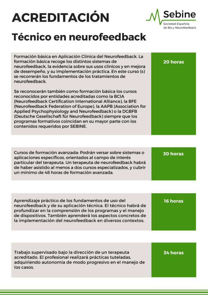 Técnico En Neurofeedback Sebine